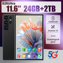 24G+2TB 2025 NEW S26Ultra 11 Inch Android 15 Tablet with Dual SIM 4G Phone Call Function Professional Use Memory