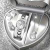 Women's Quartz Watch & Jewelry Set