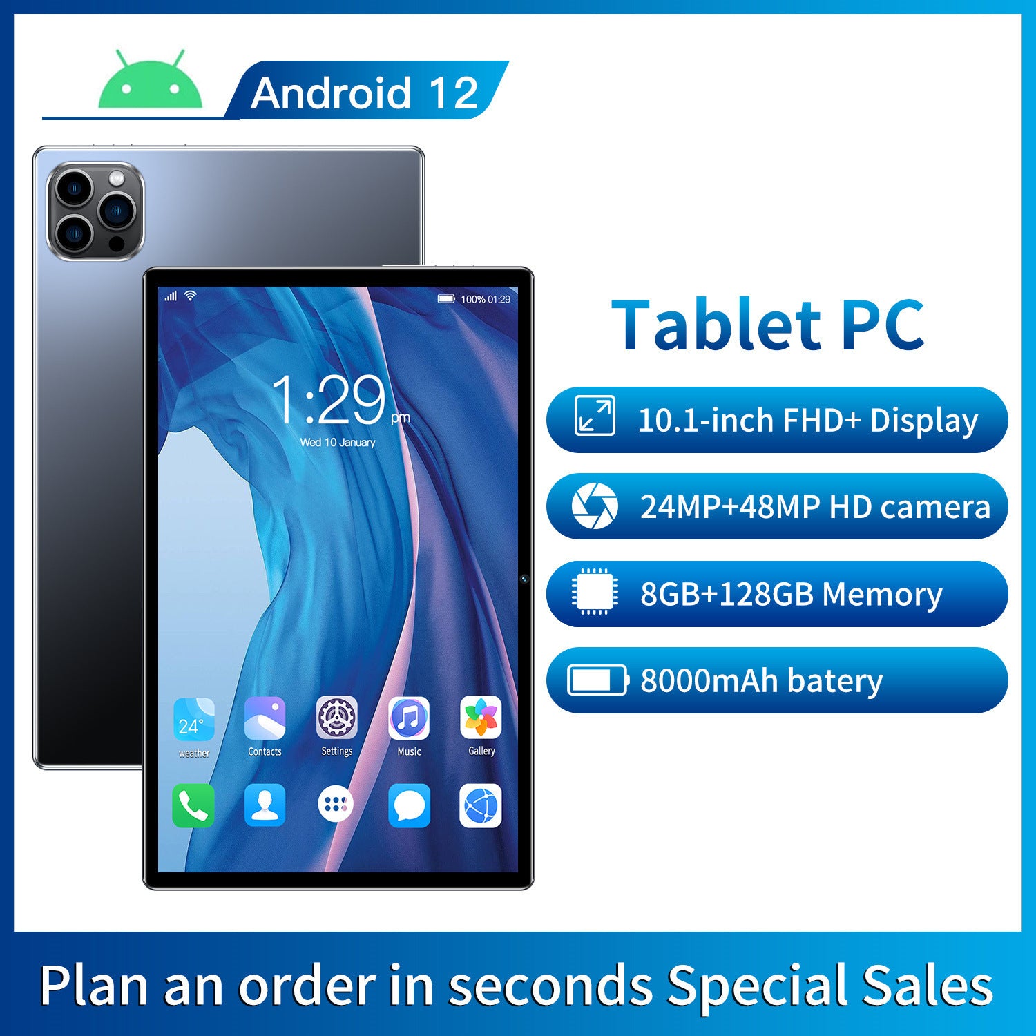 2-in-1 Tablet Laptop