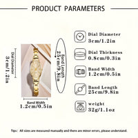 Women's Quartz Watch & Jewelry Set