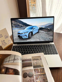15.6 Inch Laptop PC 8GB LPDDR4 RAM 128GB SSD ROM Windows 10 Computer  4-Core Processor WIFI Intel Celeron N5095 CPU 2.00GHz