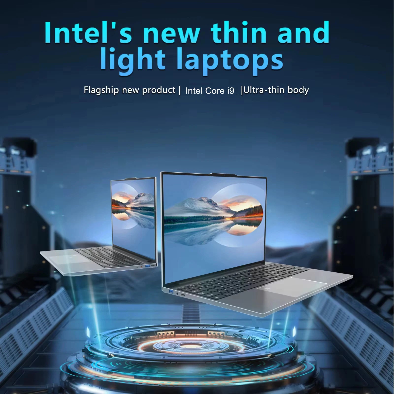 15.6" Gaming Laptop – Intel Core i9 or i3 | 16GB RAM | FHD IPS | Fingerprint | Backlit KB | Windows 11