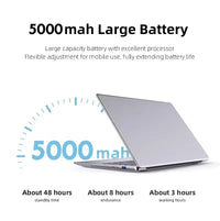 15.6" Office Laptop — Intel Atom x7, 12GB RAM, Up to 2TB SSD, Windows 11