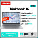 Lenovo ThinkBook 16 2026 – AMD Ryzen 7 or AI7 | Up to 32GB DDR5 | 1TB SSD | 2.5K 120Hz | AMD Radeon 780M