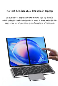 GLF-S2 10.9+10.95 Inch Dual Screen Laptop Intel i3 1215U N100 Touchscreen Notebook WIFI 6 180° flip Win11 Laptop Tablet Computer