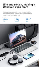 15.6" Office Laptop — Intel Atom x7, 12GB RAM, Up to 2TB SSD, Windows 11