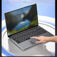 15.6 Inch Laptop PC 8GB LPDDR4 RAM 128GB SSD ROM Windows 10 Computer  4-Core Processor WIFI Intel Celeron N5095 CPU 2.00GHz