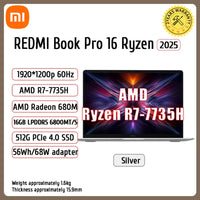 RedmiBook 14 / 16 — Ryzen 5/7, 16GB RAM, 512GB SSD (International Model)