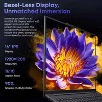 CHUWI CoreBook Plus 16 Inch AMD Ryzen 5 Laptop Up to 4.0GHz FHD Screen 16GB RAM 512GB SSD Metal Body Notebook With Cooler