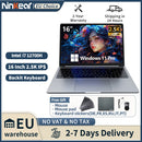 Ninkear N16Pro Laptop 16 inch 2.5K 120Hz Intel Core i7-12700H WiFi 6 16GB RAM 1TB SSD Laptop Windows 11 Notebook Office Computer