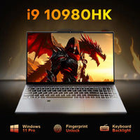 15.6" Gaming Laptop — Intel i9-10980HK/i3-6100 Options, 16GB RAM, 1TB SSD
