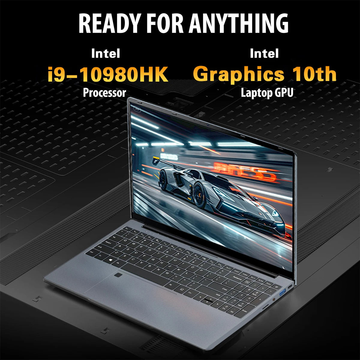 ACEKAMAS 15.6" Gaming Laptop — Intel Core i9-10980HK, 16GB DDR4, 1TB SSD