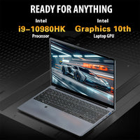 ACEKAMAS 15.6" Gaming Laptop – Intel Core i9-10980HK | 16GB DDR4 | IPS FHD | Fingerprint | Windows 11 Pro