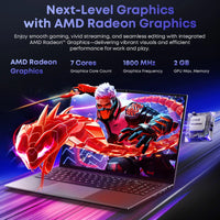 CHUWI CoreBook Plus 16 Inch AMD Ryzen 5 Laptop Up to 4.0GHz FHD Screen 16GB RAM 512GB SSD Metal Body Notebook With Cooler