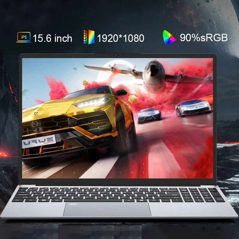 15.6" Gaming Laptop — Intel i9-10980HK/i3-6100 Options, 16GB RAM, 1TB SSD