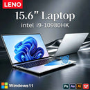 LENO 2026 15.6" Ultraslim Gaming Laptop – Intel Core i9-10980HK | Up to 32GB DDR4 | 2TB SSD+HDD | Windows 11 Pro