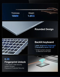 Ninkear N16Pro Laptop 16 inch 2.5K 120Hz Intel Core i7-12700H WiFi 6 16GB RAM 1TB SSD Laptop Windows 11 Notebook Office Computer